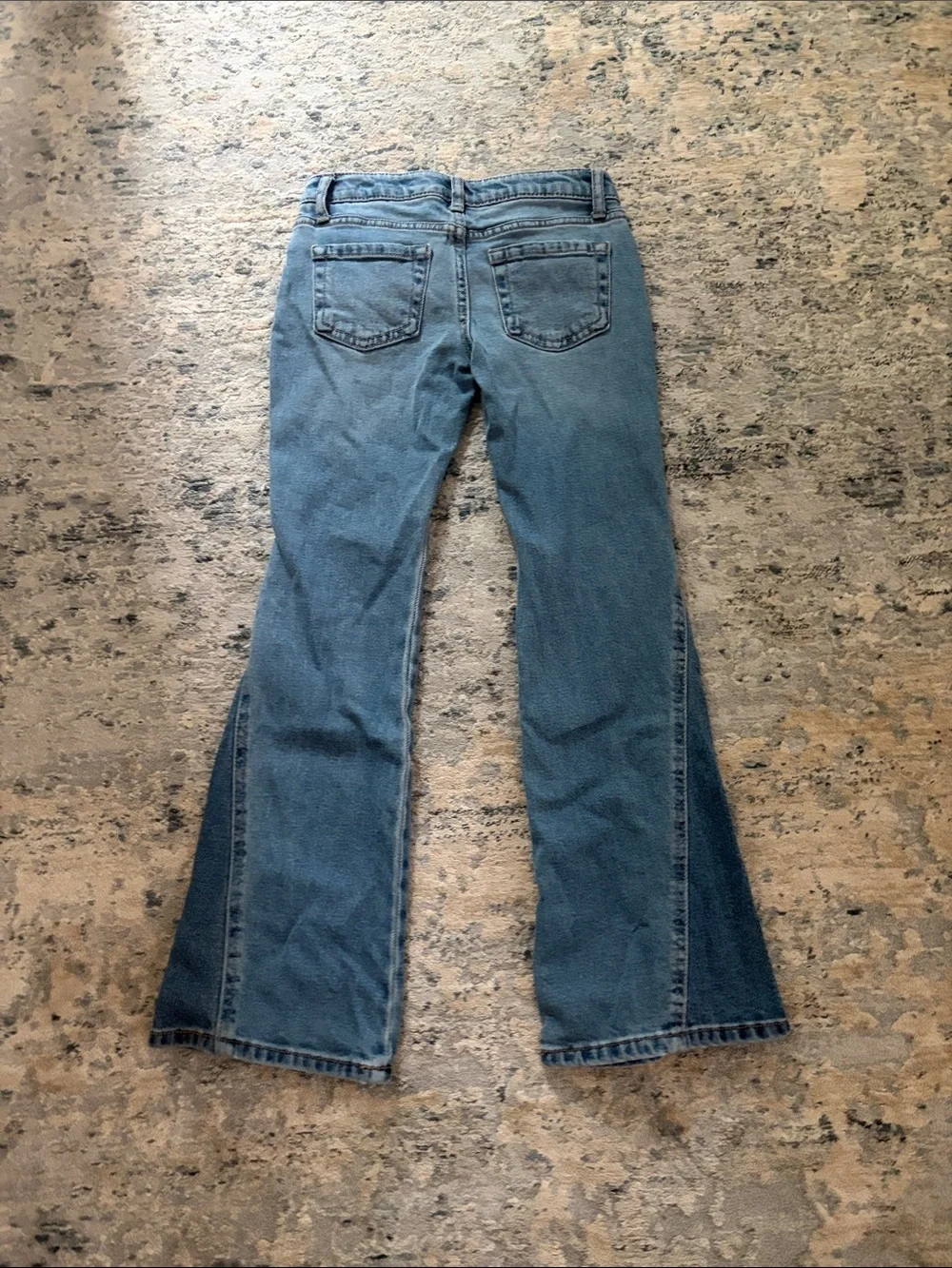 art class Two-Tone Blue Flare Jeans